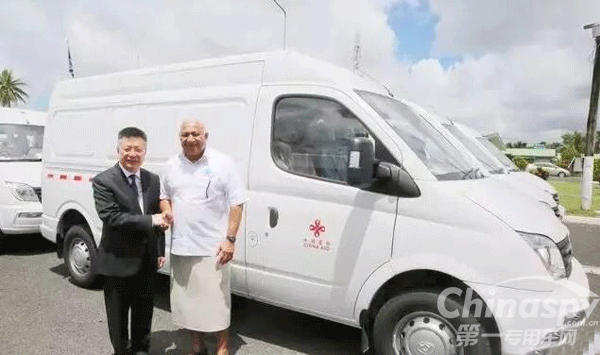 上汽大通200輛V80登陸斐濟(jì)