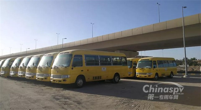 375輛金旅校車在科威特