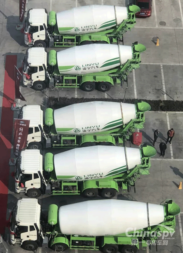 35臺(tái)凌宇攪拌車助力雄安新區(qū)建設(shè)