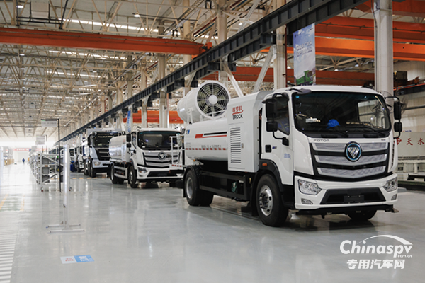 唐山基地投產(chǎn)！260臺福田普羅科新能源環(huán)衛(wèi)車大單簽約