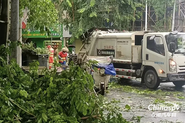 臺(tái)風(fēng)“摩羯”過境 福龍馬海南項(xiàng)目公司全力搶險(xiǎn)救災(zāi)