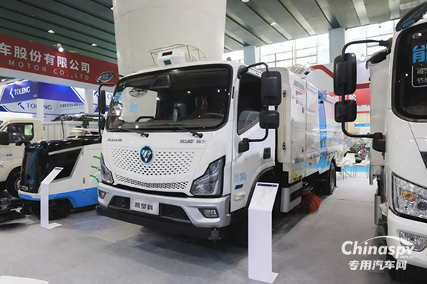 福田普羅科攜多款無(wú)人駕駛環(huán)衛(wèi)車亮相廣州環(huán)衛(wèi)展