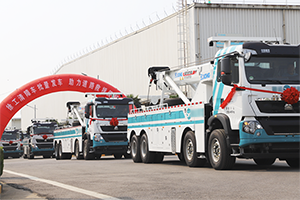 徐工集團QZF26T50D清障車助力廣東道路安全——智能制造提升救援效率