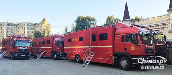 再添戰(zhàn)勤保障新力量！森源鴻馬戰(zhàn)勤保障車輛“入伍”黑龍江