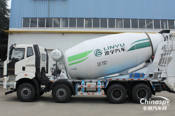 凌宇&解放混動(dòng)攪拌車，重塑運(yùn)輸新紀(jì)元