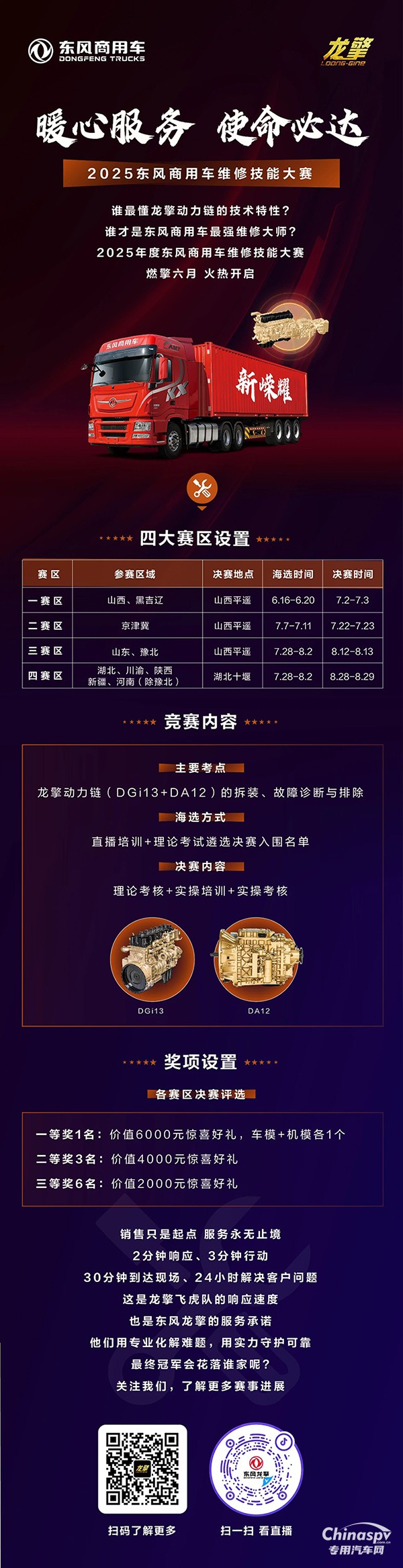 強技能提服務(wù)龍擎動力這場維修技能大賽超有“看頭”！