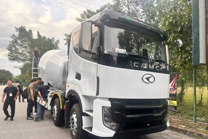 東南亞首臺增程重卡亮相 漢馬科技加速開辟出海新賽道