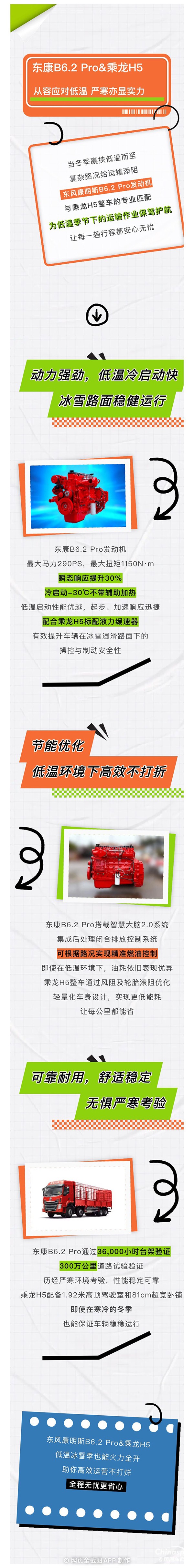 東風康明斯B6.2 Pro &乘龍H5，可靠動力保障高效運營