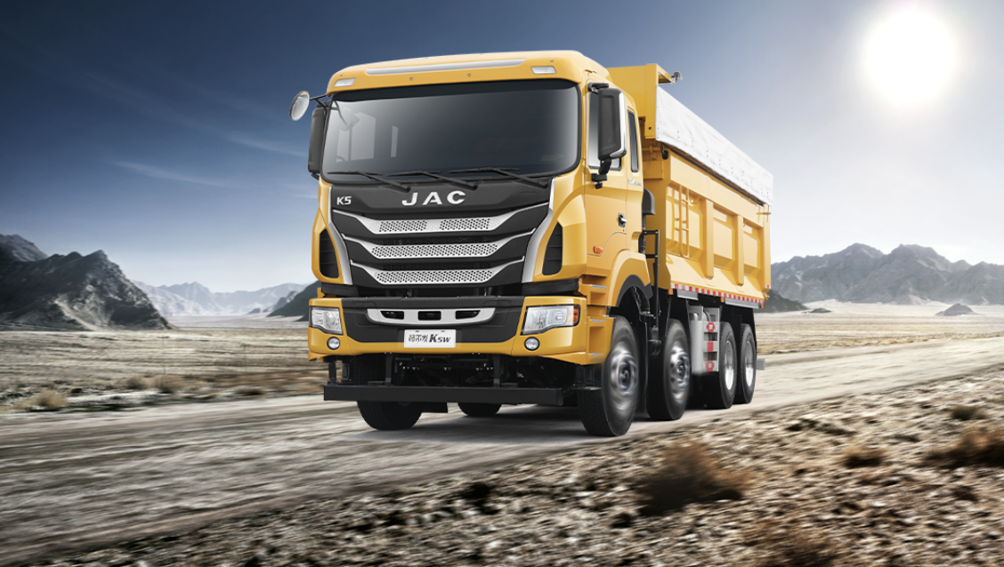 江淮格爾發(fā)K5W 8×4自卸車，2023助你高效高收益！