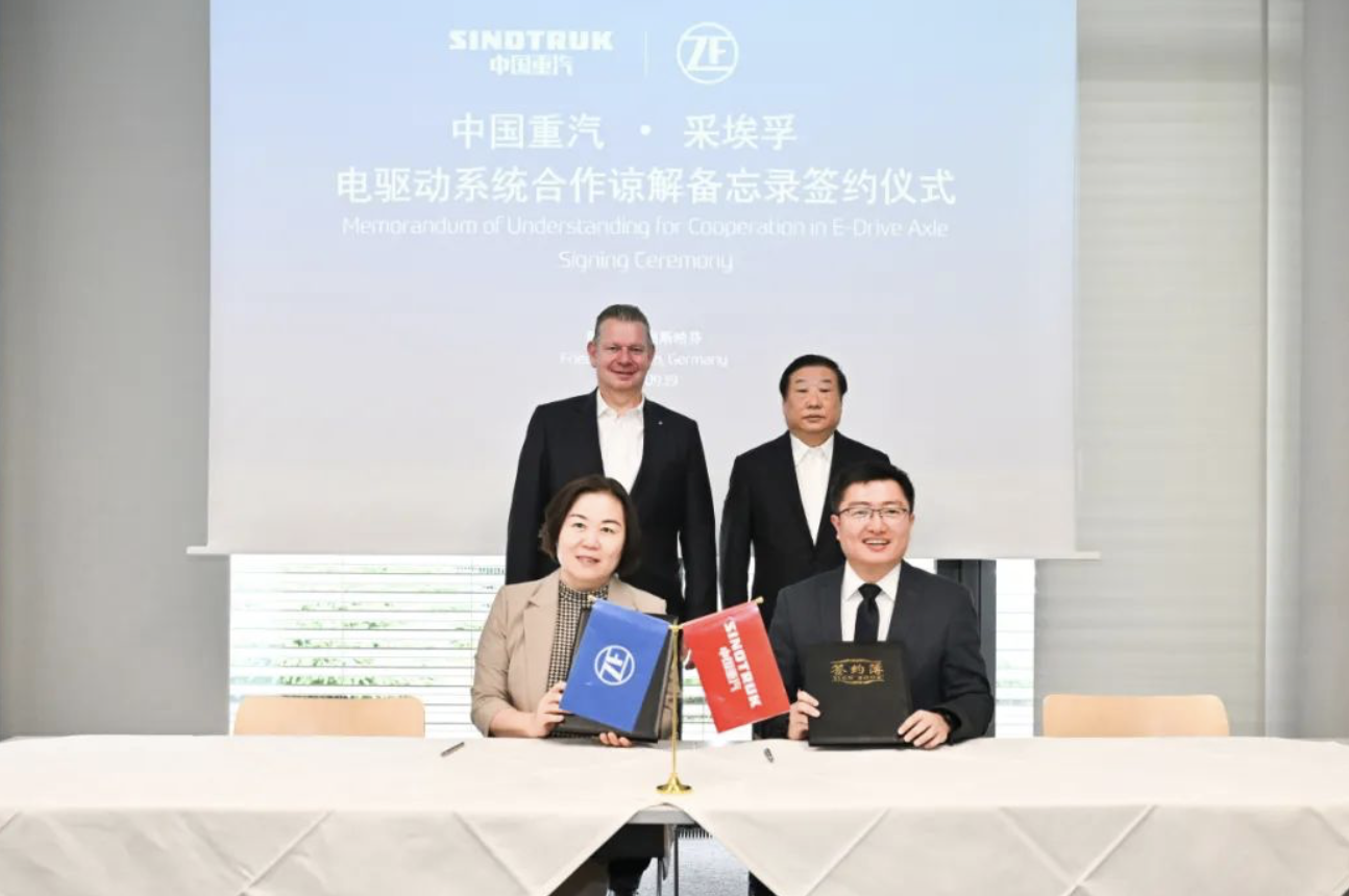 譚旭光：采埃孚與山東重工攜手打造新科技產(chǎn)品，迎接新能源時代的到來