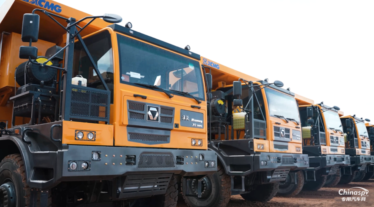 首批交付！20余臺徐工礦卡進駐蒙古國大型礦區(qū)