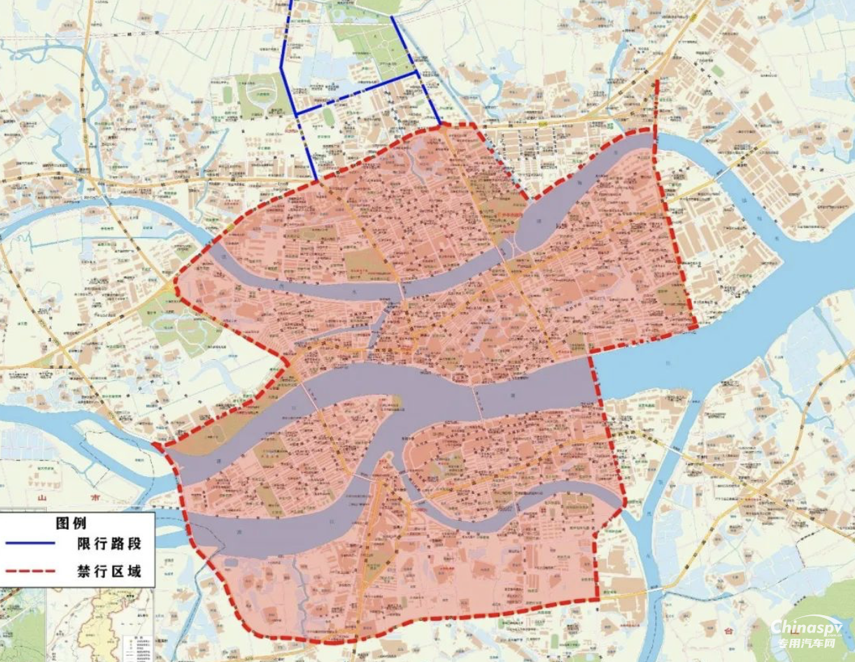 廣東開平危化品運輸車輛禁行