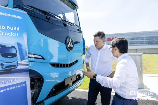 克諾爾集團(tuán)首席執(zhí)行官馬思拓訪問(wèn)三一，共探全球新能源商用車合作新未來(lái)