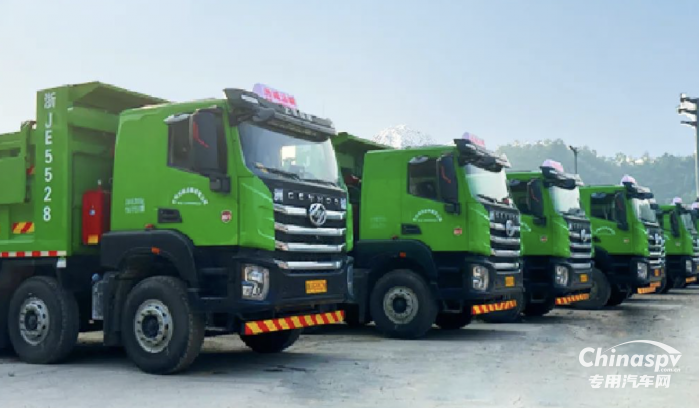 高效節(jié)能 科學(xué)“瘦身”，上汽紅巖自卸車(chē)助力臺(tái)州用戶跑贏渣土運(yùn)輸
