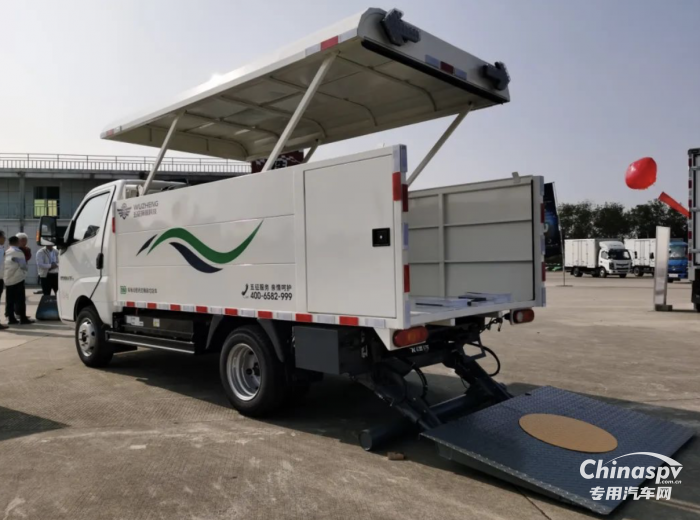 節(jié)能環(huán)保、無續(xù)航焦慮，五征環(huán)保科技純電動廂式運輸車與你同行